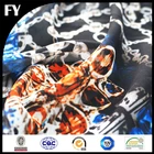 Custom digital printed 70 cotton 30 silk fabric in Hangzhou