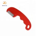 wholesale double faced plastic teeth metal teeth nit lice comb