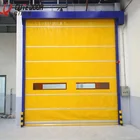 China manufacturer internal external automatic rapid high speed PVC folding roller shutter door