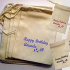 Medium Cotton Muslin Bags Pouches For Jewelry, Earrings, Rings, Pendants, Gift Bag