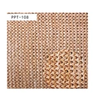 Wholesale flower textile fabric polypropylene knitted mesh jacquard fabric for hat