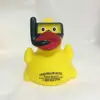 CE ROHS hotel promotional gift rubber duck toy weighted snorkel diving ducks race floating rubber duck with metal