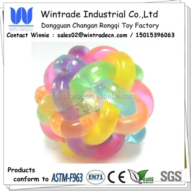 rubber star ball
