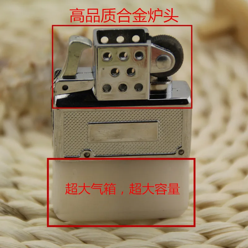 TS-1261 inflatable fire machine movement Removable Wheel flame lighter,windproof lighter