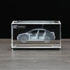 3D laser crystal souvenir gift with custom design