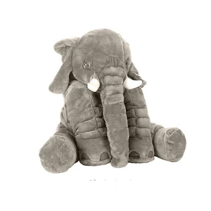 hot sale soft sleeping animal plush toy elephant stuffed toy for