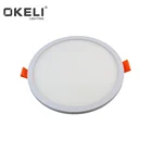 Okeli Brand Residential Led Lights IP44 IP 20 Trim less Panel Light Super Bright SMD2835 Project Recessed Ceiling Lights