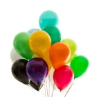 helium matte latex balloon valentine birthday party decoration pink purple blue green red yellow