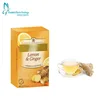 Delicious food lemon ginger tea instant ginger tea granules