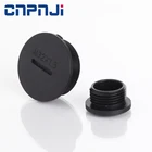 High Performing PG7 9.5mm Thread Length Circle Screw Cover Caps Blind Screw Plug for Cable Gland