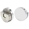 Zinc alloy bathroom and washingroom glass clip mirror clamp holder support shelf bracket holder
