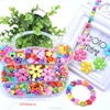 wholesale colorful acrylic beads children's necklace & bracelet jewelry beads sets for kids