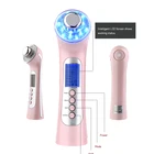Item Beauty 2018 New Item Mini Portable Multi-function Anti-aging Led Lights EMS RF Home Use Beauty Device