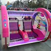 Attraction in china! outdoor or indoor amusement park attraction happy car/ leswing car for sale