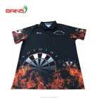 Design your own sublimation polo dart t shirt