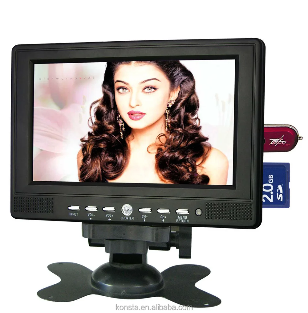 Bestseller 7-zoll-auto Tragbare Led-tv Mit Usb Sd Reader ...