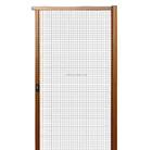 Hot Sale Aluminum Profile Fly Screen Retractable Mesh Screen Door With Fiberglass Mesh