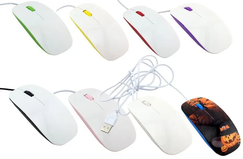 High Quality 3D Blank Sublimation Computer Mouse For DIY Manufacturer 3D wired heat transfer printing Mouse