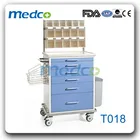 T018 hospital drug trolley & anesthesia cart