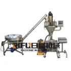 Semi automatic auger dosing filling machine for powder