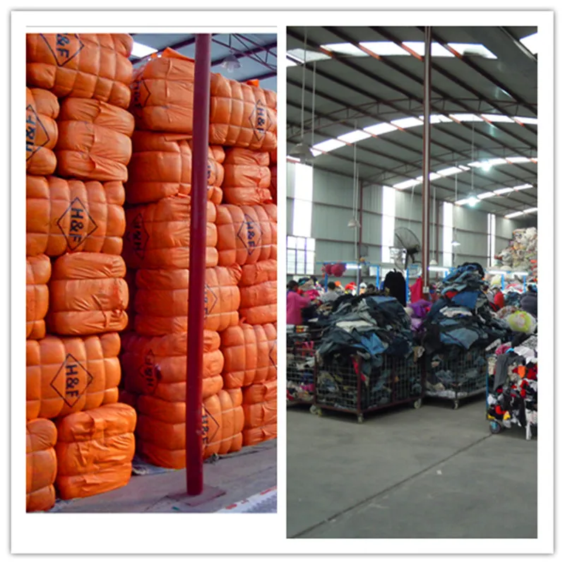 second hand clothing in bale and used clothes in china