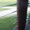 Exterior stainless cable railing systems iron grill design for terrace