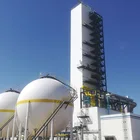 Oxygen nitrogen and argon production plant for a large capacity