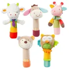 5 Style Baby Kid Toy Musical Plush Animal Baby Ring Bell