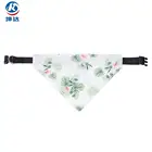 Wholesale bandana for pet custom bandana dog printed scarf dog bandana with logo