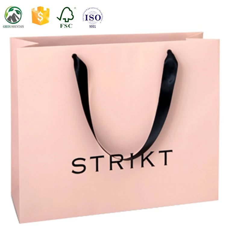 high quality 250 gsm art paper shopping bag design printed for