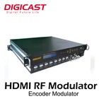 Quad SDI Encoder MPEG4 Modulator DVB-T Digital TV Converter