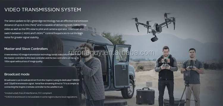 Original dji drone inspire 2 with infrared thermal ZENMUSE X5S CAMERA drones with hd camera and gps and wifi camera