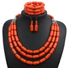 Boho Style Multilayered Strand Beads Statement Necklace African Necklace Earrings Jewelry