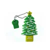 New model Christmas tree shape PVC memory Disk custom usb flash drive