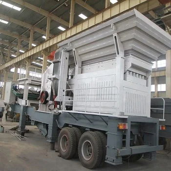 China Good Quality Famous Brand New Portable Mobile Jaw Impact Cone Crusher Price