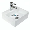 Serene sanitary ware kitchen sink restaurant bathroom small mini size wall mounted corner hand washing sink