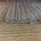 8mm borosilicate glass clear crystal glass tube