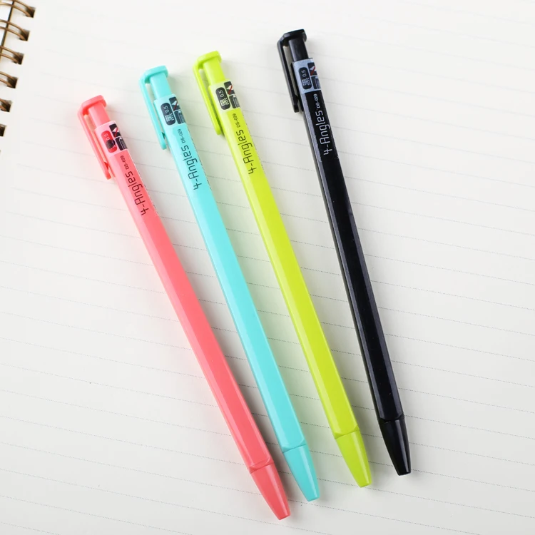 12pcs stationery cute candy colored squares by pressing aqueous gel pen creative pen black pen