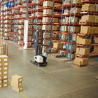 Anti rust storage shelves , Industrial drive-in storage warehouse metal rack