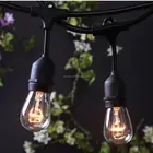 37.5ft 25 sockets E14 Base string lights festoon belt Holiday Christmas outdoor decoration