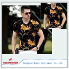 Tee Shirts Mens Thermal Printed Casual Shirts Sports Oem Custom Shirts