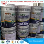 Solvent free non cured liquid rubber modified bitumen waterproof coating