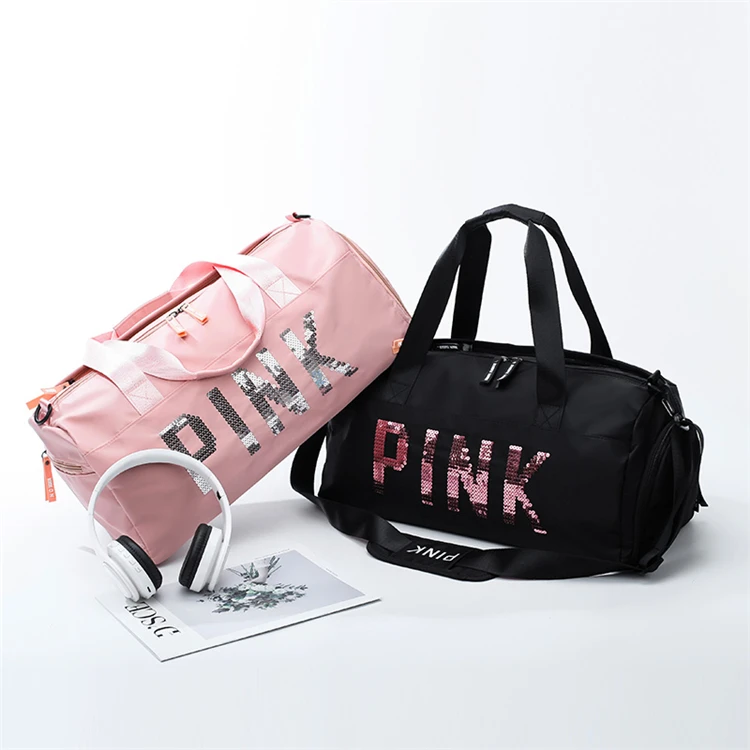 travel duffle bag with logo