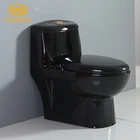High quality ceramic orange color bathroom toilet pot price
