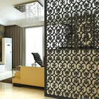 Laser Cut Decorative Metal Panels Room Divider Partition Screen