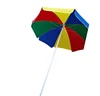 Windproof with uv /air-vent/tilting beach umbrella with fan