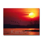 Sunset Pictures Giclee Printing on Canvas / Landscape Photographic print Wall Art