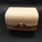 9.5*9.5*11.5cm cork wooden box with original color of wood skin