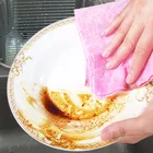 Coconut Shell Towel Cleaning Cloth 30*30cm Quick Dry Towel Absorbent Scouring Pad Washing Clean Tool Kitchen Anti-grease