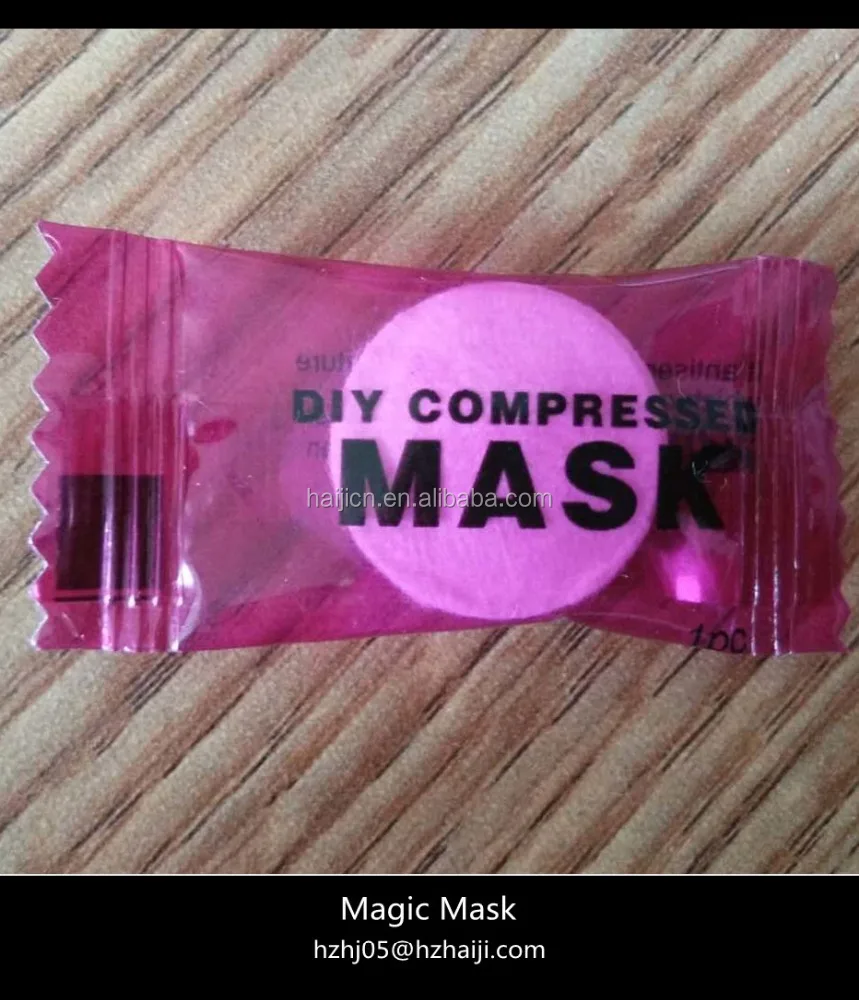 Disposable Beauty DIY Compressed Facial Mask Sheet Disposable Beauty DIY Compressed Facial Mask Sheet
